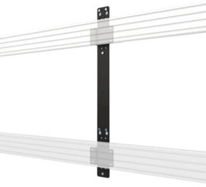 system-x-podwojne-mocowanie-scienne-do-belki-dystans-19mm-bt8390-wfk3 Podwójne mocowanie ścienne do belki dystans 19mm B-Tech SYSTEM X BT8390-WFK3/B V2