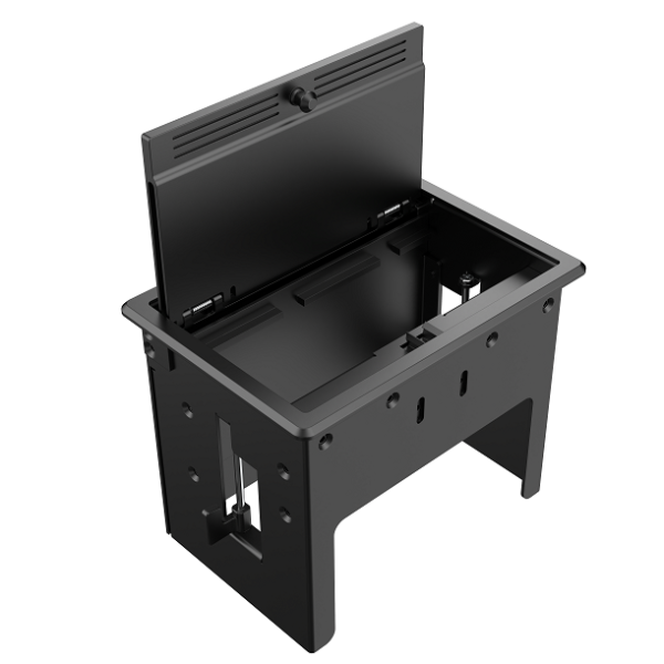 Przyłącze stołowe Kramer - 2x przelotki + Gniazdo zasilania