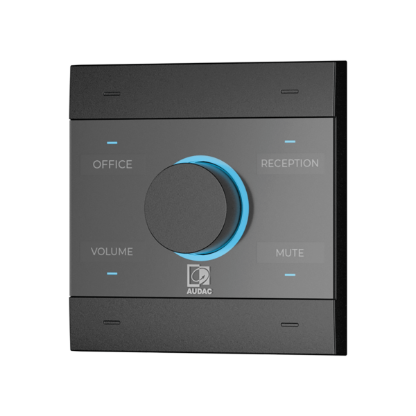 Uniwersalny panel sieciowy AUDAC NCP105/B czarny