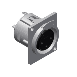 Złącze panelowe  PROCAB VC3FDL, 3-pin XLR (F)