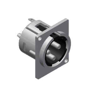 Złącze panelowe  PROCAB VC3MDL, 3-pin XLR (M)