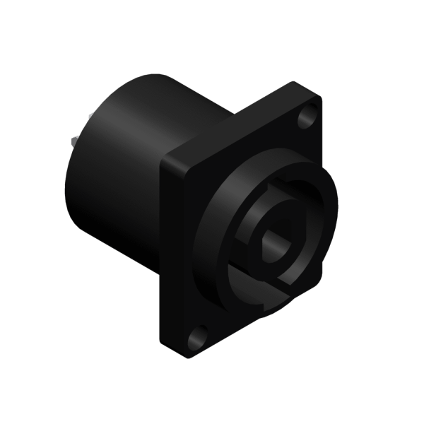 Złącze panelowe  PROCAB VCL4MP, 4-pin głośnikowe (M)